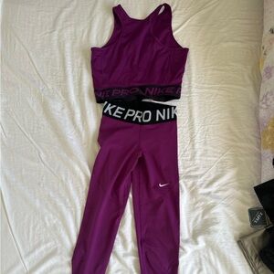 Nike Pro Plum Jumpsuit